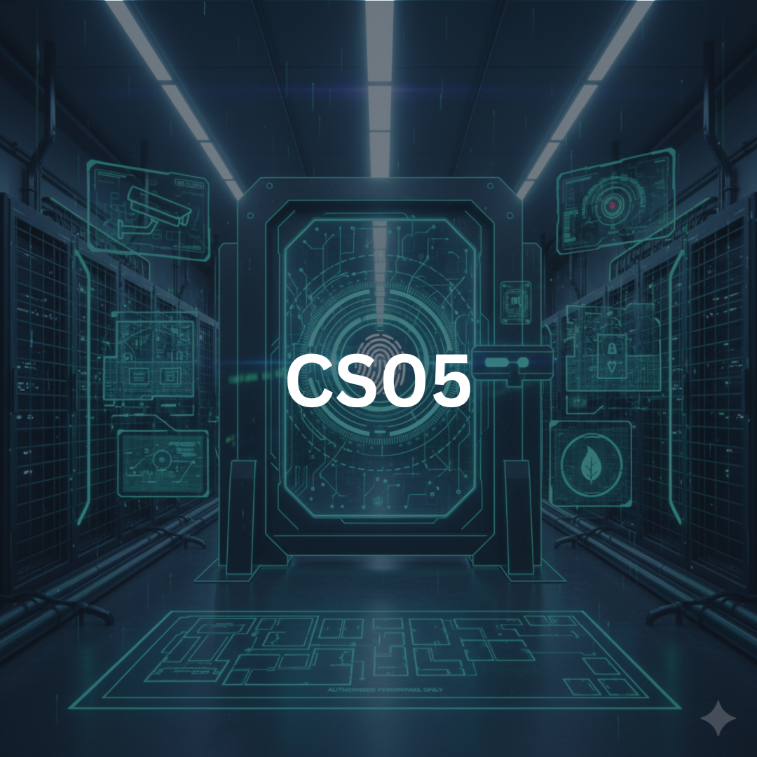 4. Physical security controls (CCTV, Biometrics, Barriers)